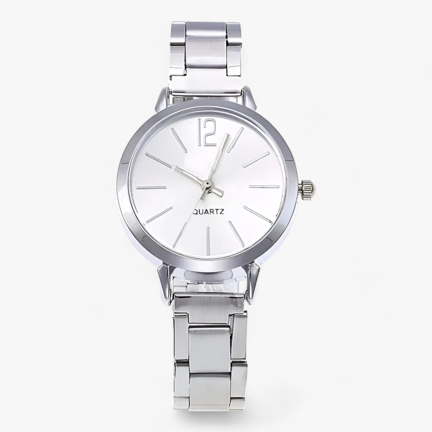 WW | Runde Uhr Aus Legierung Inklusive Armband