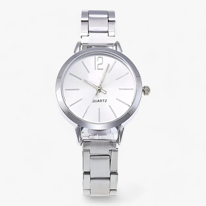 W&W Mode | Runde Uhr Aus Legierung Inklusive Armband