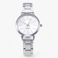 WW | Runde Uhr Aus Legierung Inklusive Armband