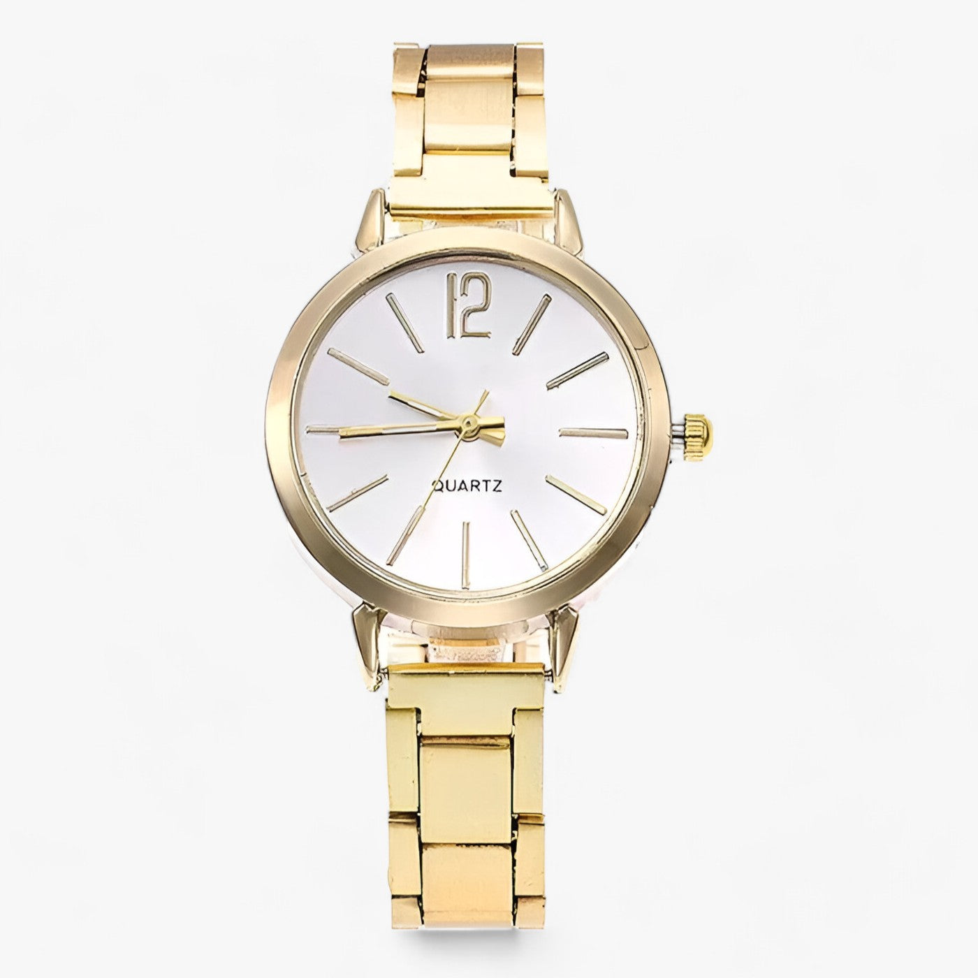 WW | Runde Uhr Aus Legierung Inklusive Armband
