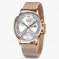 WW | Elegantes Stahl Mesh Uhr