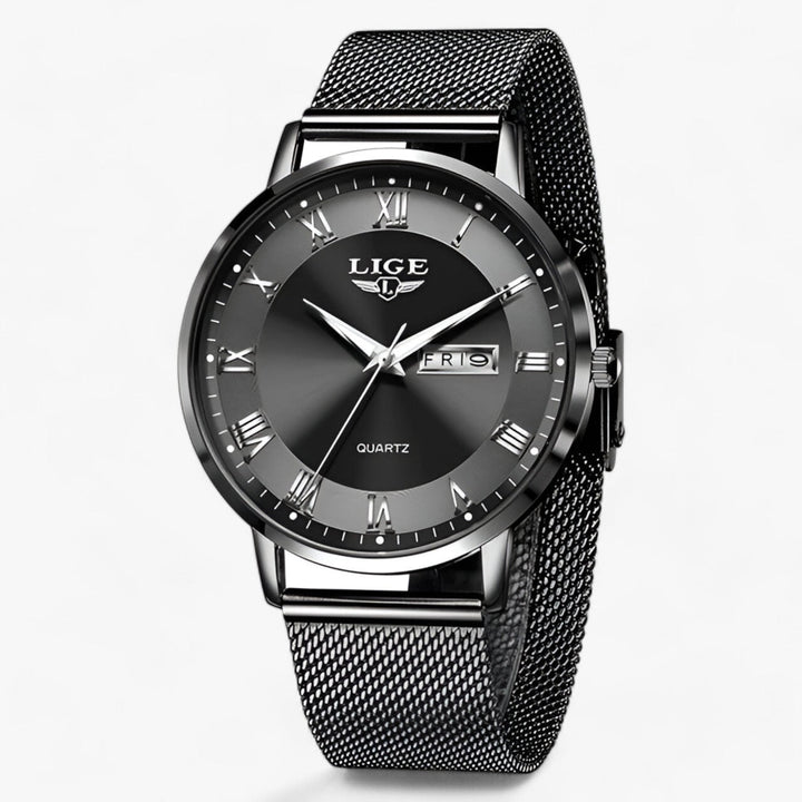 W&W Mode | Elegantes Stahl Mesh Uhr