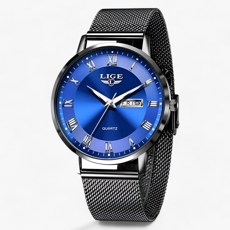 WW | Elegantes Stahl Mesh Uhr