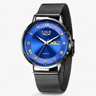 WW | Elegantes Stahl Mesh Uhr