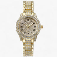 WW | Luxus Uhr Mit Voller Diamanten
