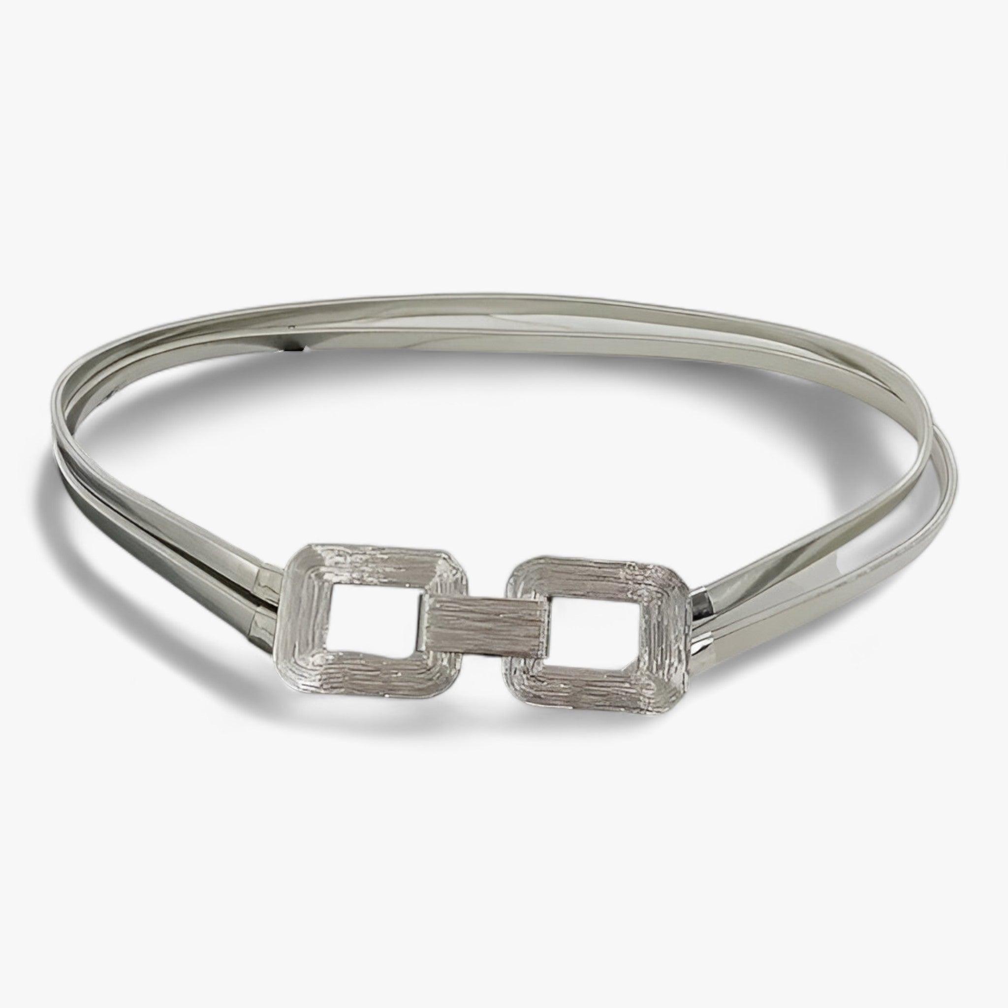 WW | Glamour Goldene Kettenriemen Für Damen Bequeme Stretch Passform