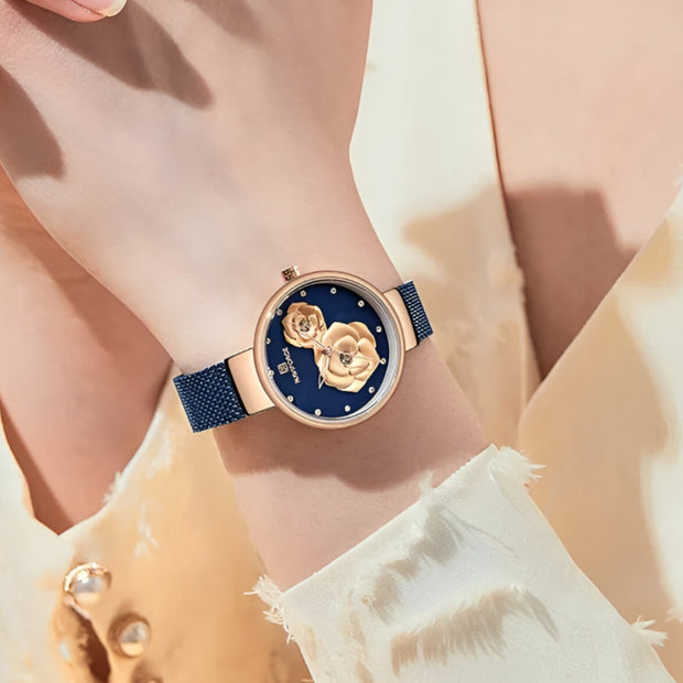 Stahl Mesh Uhr - Elegantes Design für zeitlosen Stil