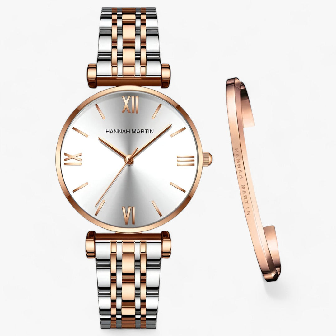 W&W Mode | Edelstahluhr Mit Elegantem Design Für Frauen