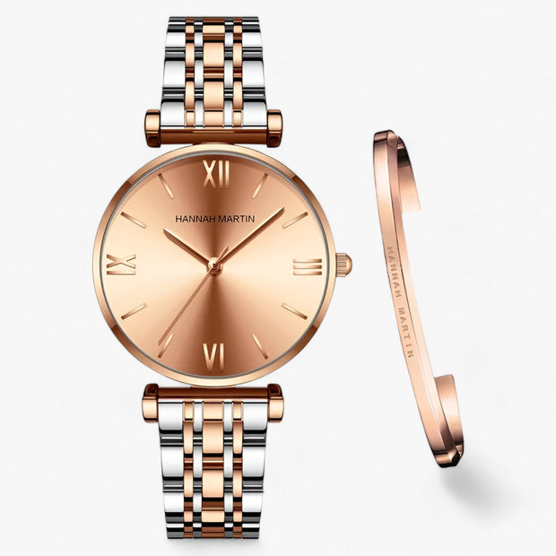 WW | Edelstahluhr Mit Elegantem Design Für Frauen