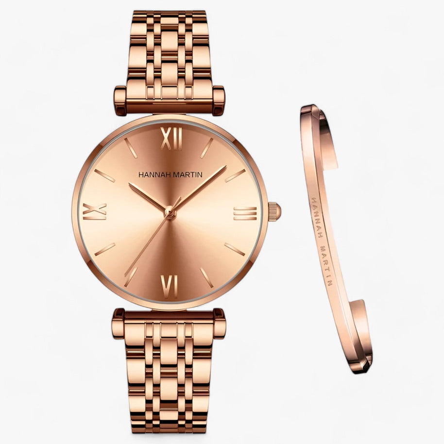 WW | Edelstahluhr Mit Elegantem Design Für Frauen