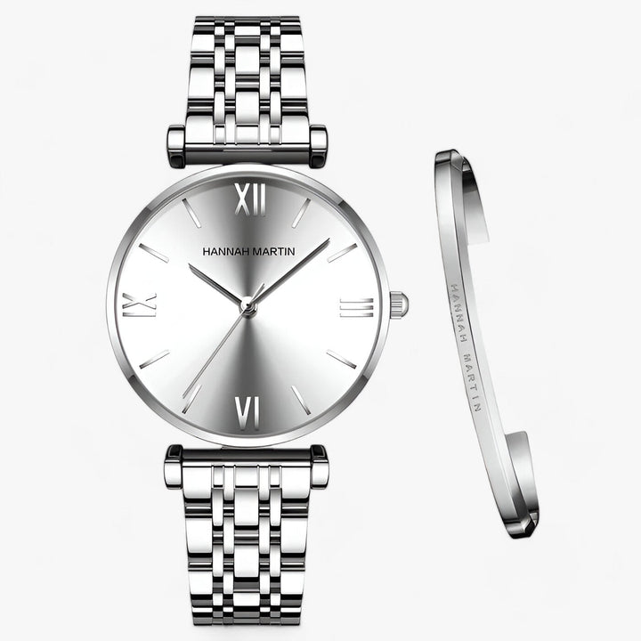 W&W Mode | Edelstahluhr Mit Elegantem Design Für Frauen