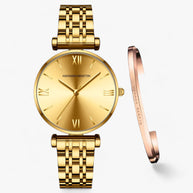 WW | Edelstahluhr Mit Elegantem Design Für Frauen