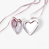 WW | Herz Foto Kette in Silber