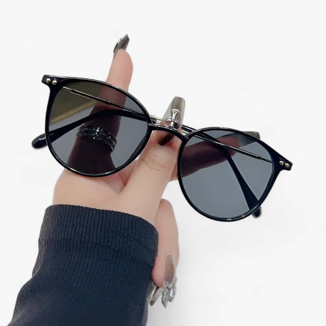 W&W Mode | Retro Luxe Runde Sonnenbrille Für Damen