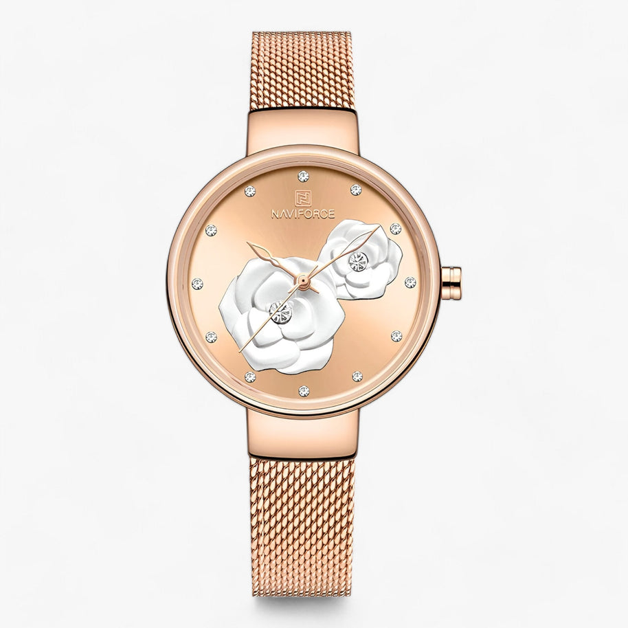 Stahl Mesh Uhr - Elegantes Design für zeitlosen Stil
