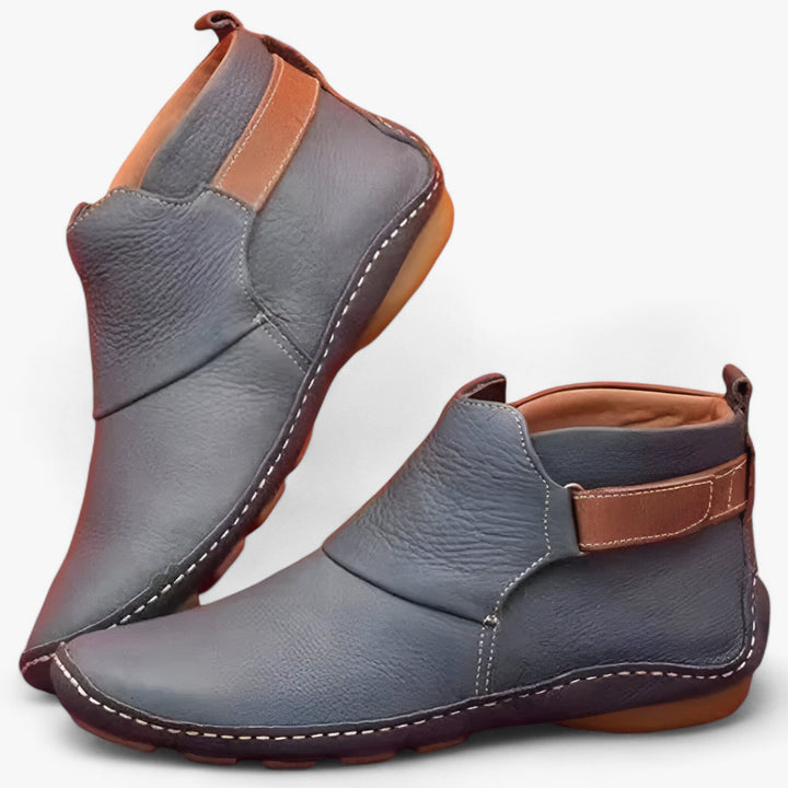 W&W Mode - Damen Boho Slipper Stiefeletten