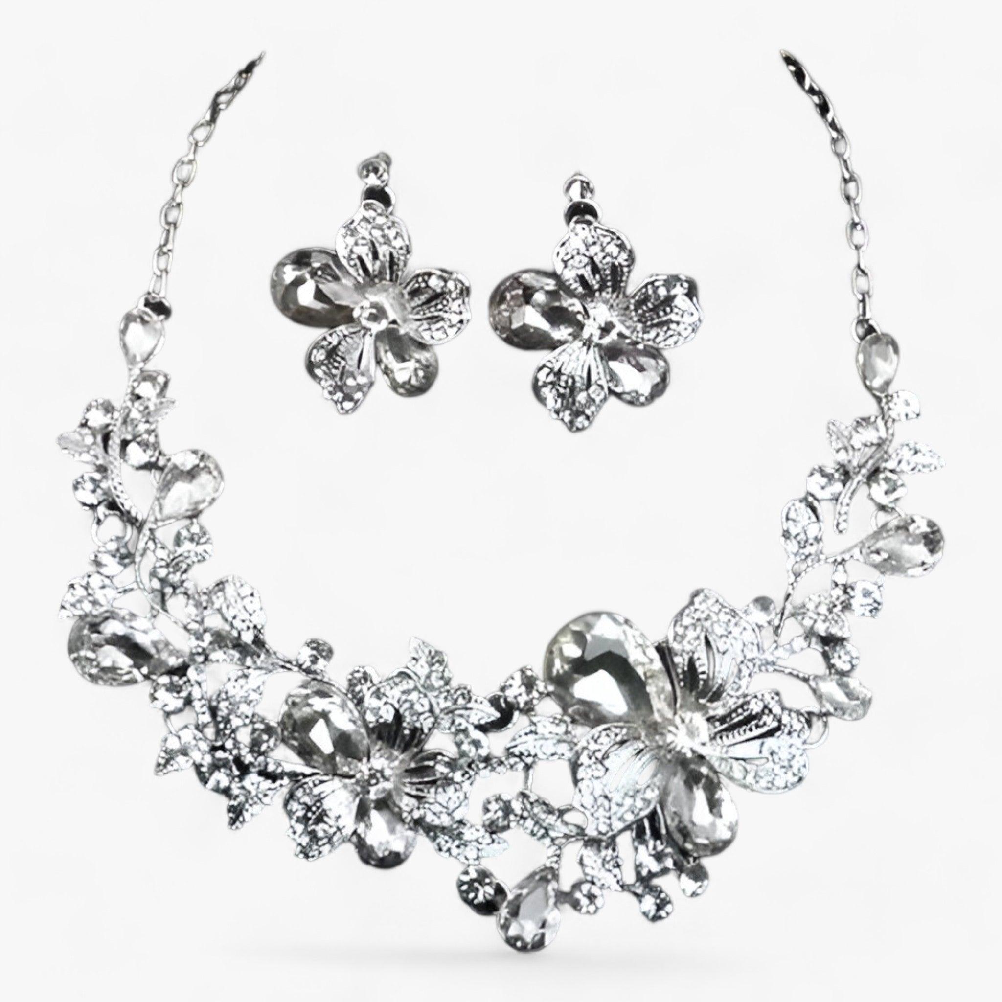 WW | Brautschmuck Blumenketten Und Ohrringe