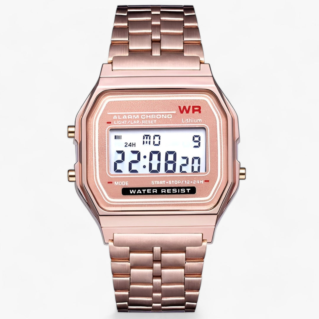 Digitale Armbanduhr mit elegantem Design