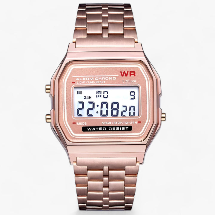 Digitale Armbanduhr mit elegantem Design
