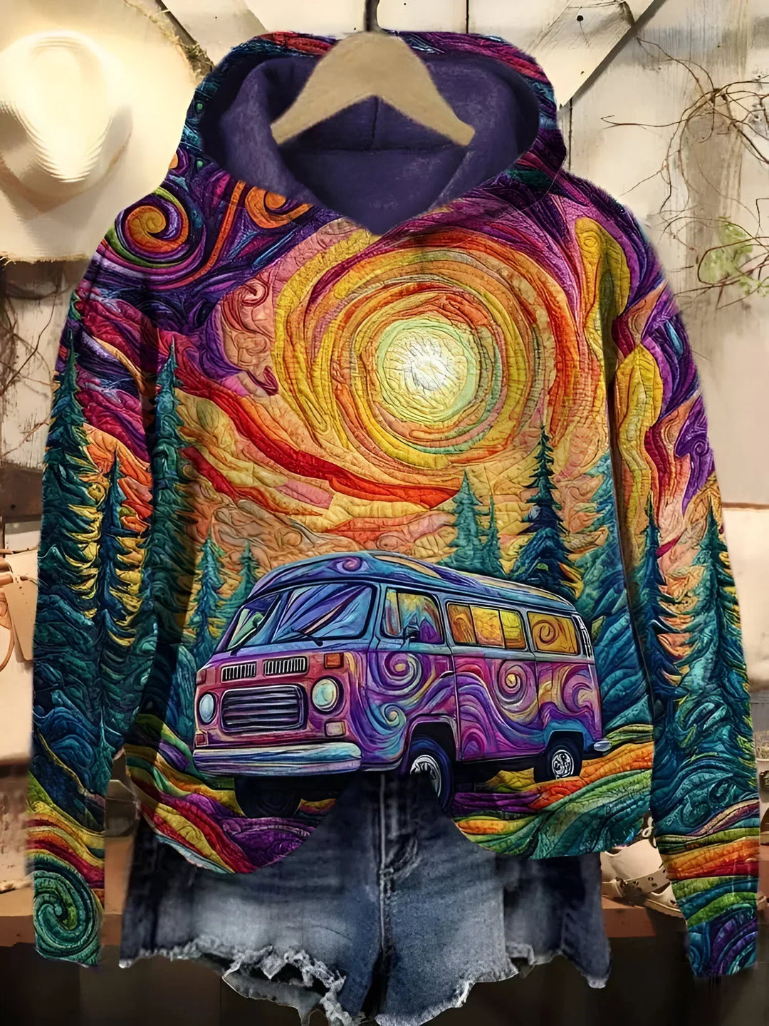 W&W Mode | Retro Roadtrip Hoodie