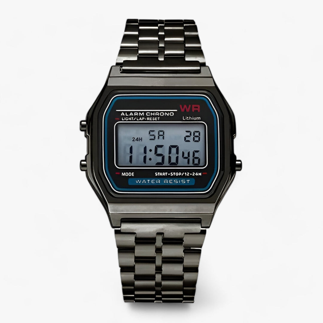 Digitale Armbanduhr mit elegantem Design
