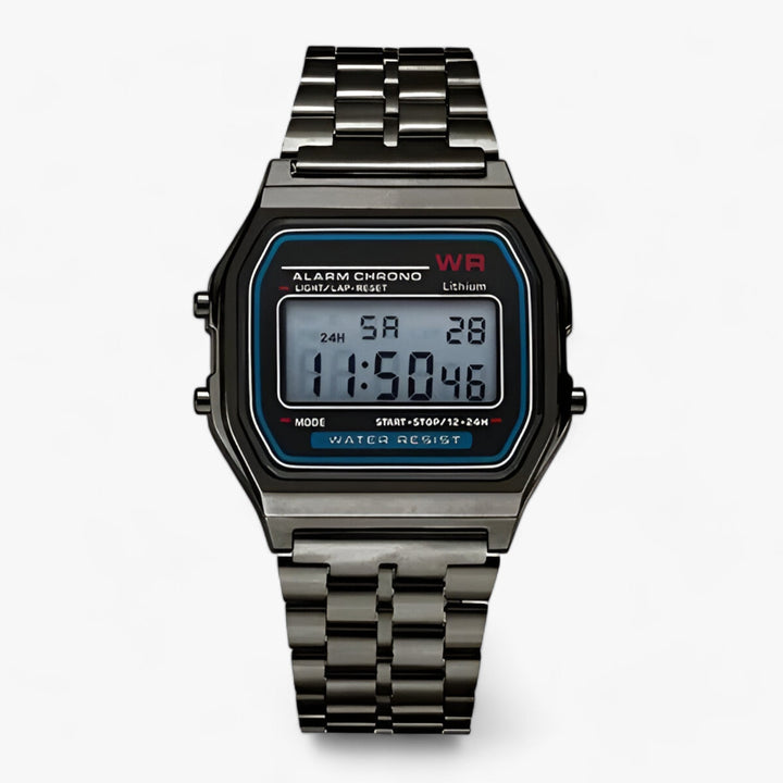 Digitale Armbanduhr mit elegantem Design