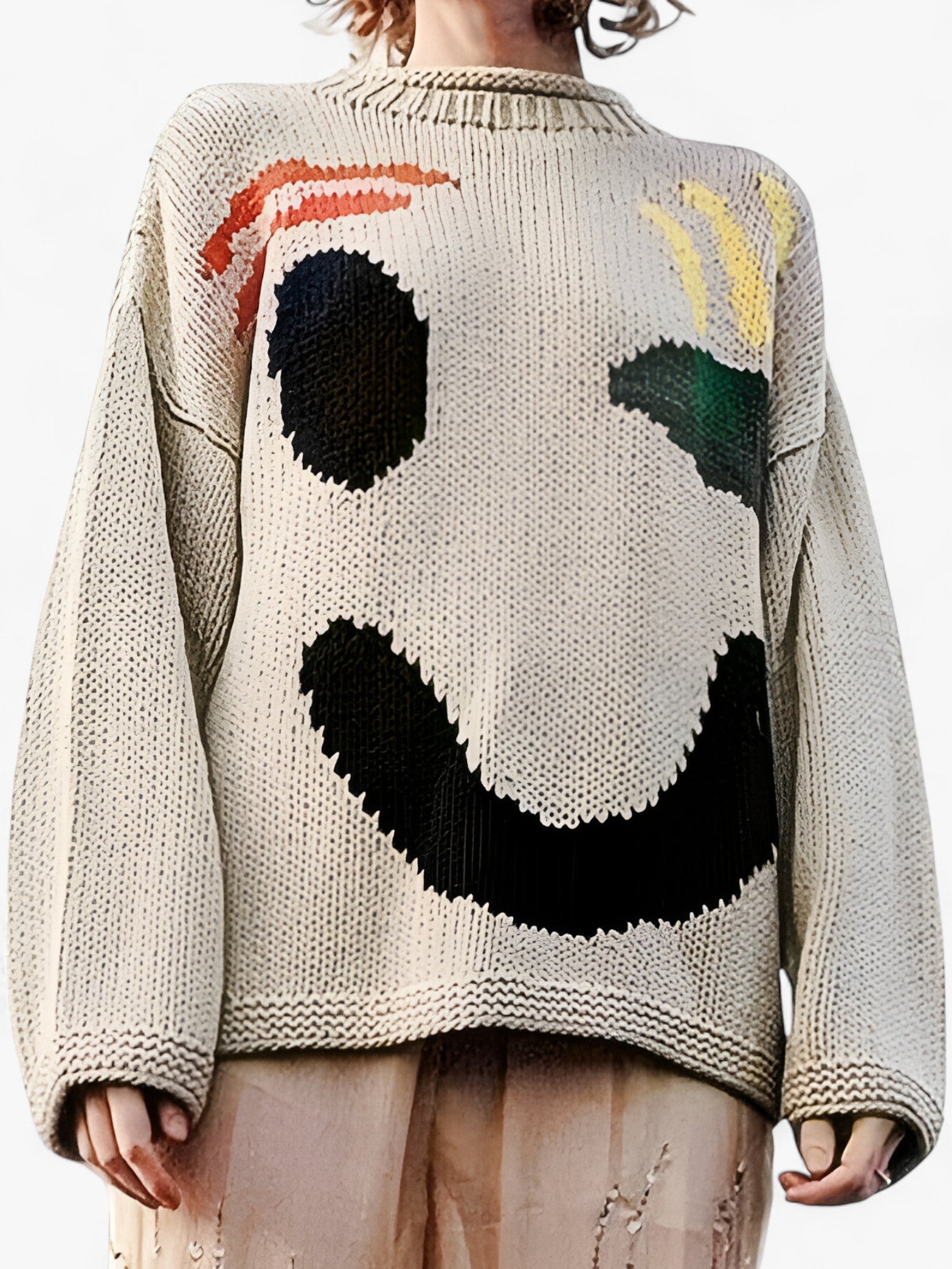 Smiley - Pullover mit Lächeln