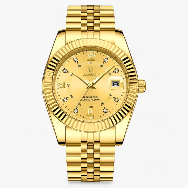 WW | Rund Herrenarmbanduhr Aus Edelstahl