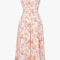 Blumen-Kleid mit Spitze für den Sommer