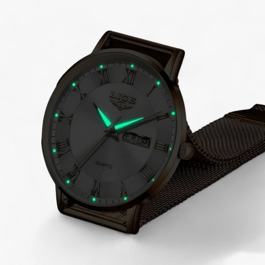 WW | Elegantes Stahl Mesh Uhr
