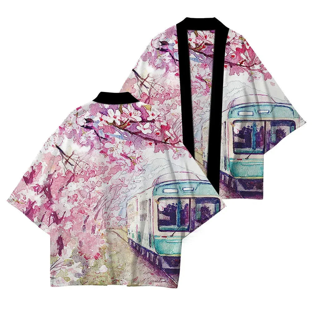 WW | Kimono Blumen Lang