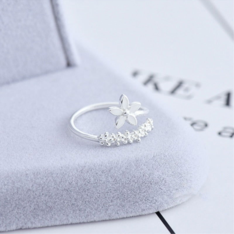 WW | Ring Blume Frisch - Silber