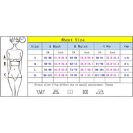 WW | Bikini Blumenmuster Push Up