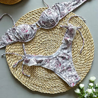 WW | Bikini Blumenmuster Push Up