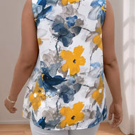 WW | Ärmelloses Pailletten Rundhals Mini Kleid
