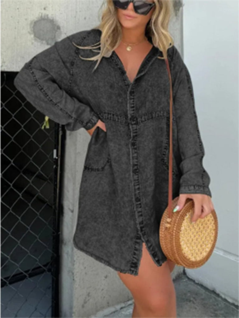 WW | Mini Jeanskleid Damen