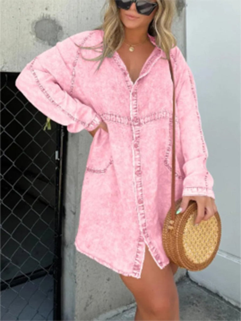 WW | Mini Jeanskleid Damen