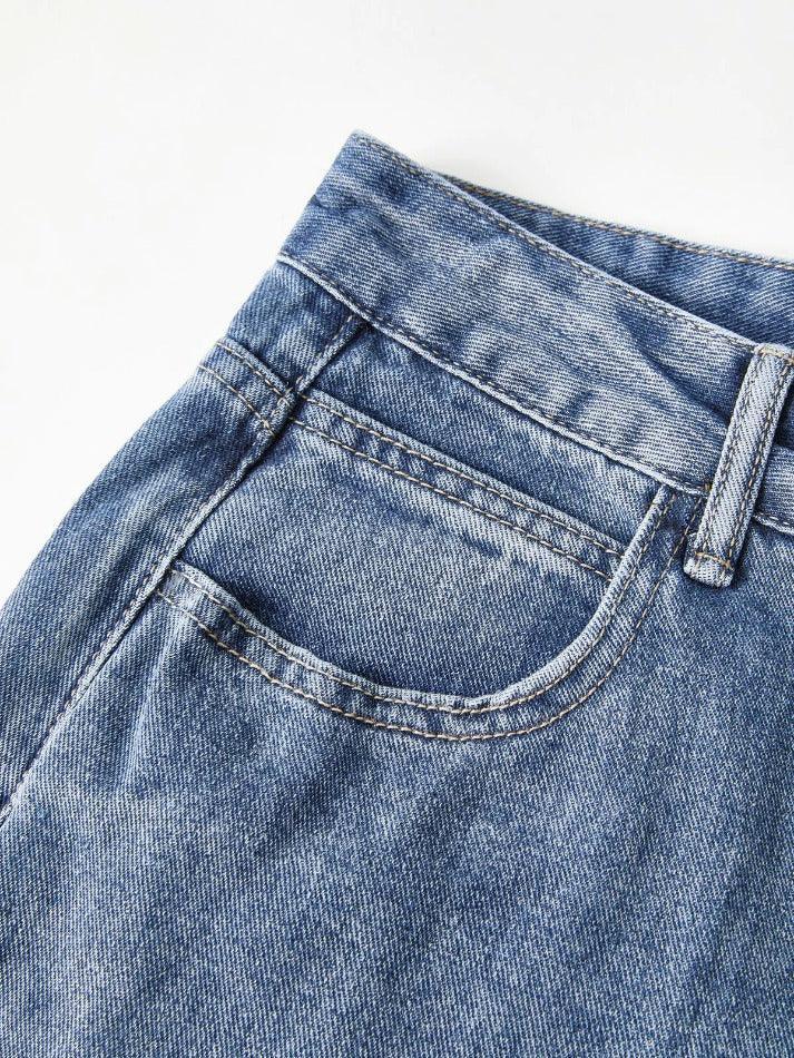 WW | Taschen Design Blue Wash Boyfriend Jeans