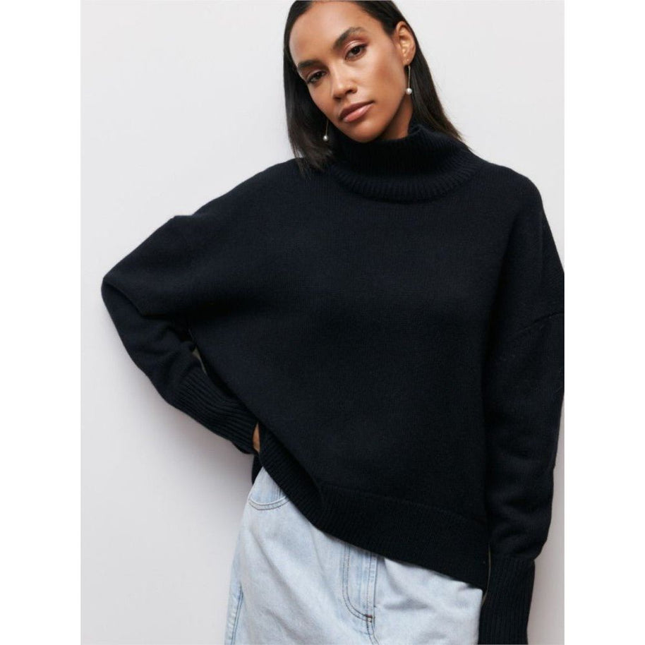 Lässiger Strickpullover
