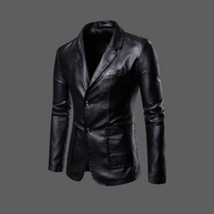 WW - Modische Leathet Jacke für Männer