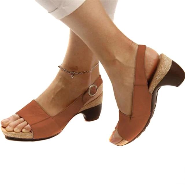 WW | Elegante Orthopädische Sandalen Mit Extrem Stabiler Unterstützung