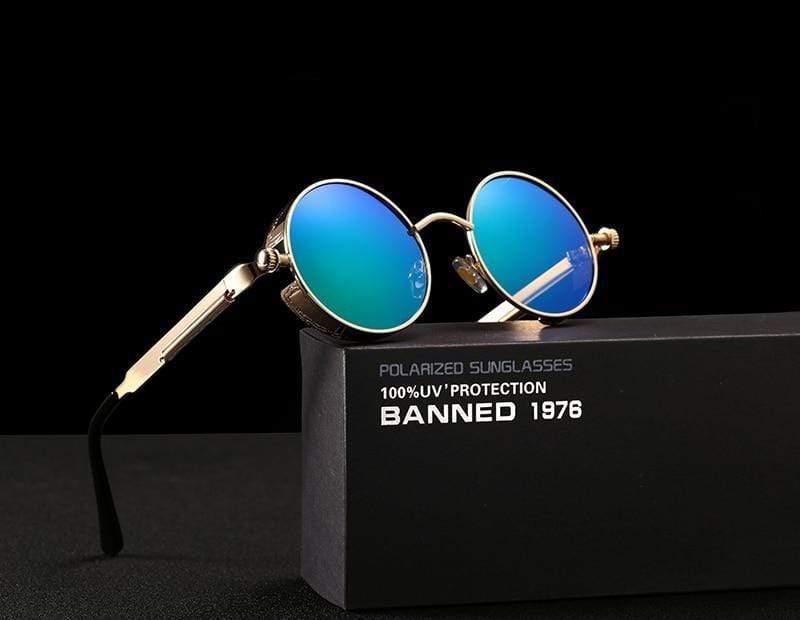 polarisierte Steampunk-Sonnenbrille