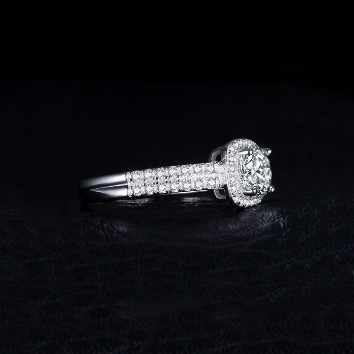 W&W Mode | Klassische 925 Sterling Silber mit Zirkon Edelstein Ringe