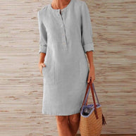 WW - Kleid aus Midi-Länge für Frauen