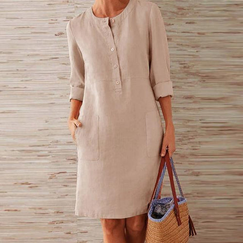 WW - Kleid aus Midi-Länge für Frauen