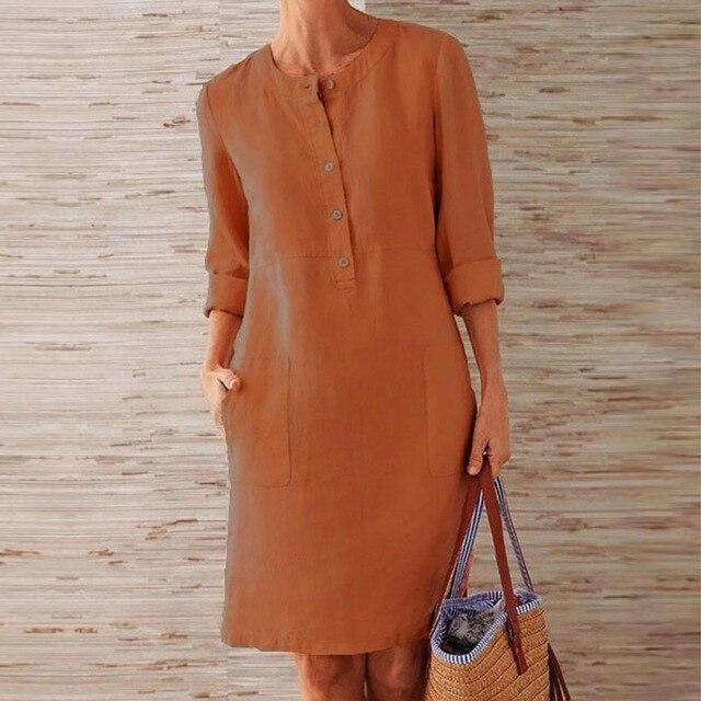 WW - Kleid aus Midi-Länge für Frauen
