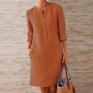 WW - Kleid aus Midi-Länge für Frauen