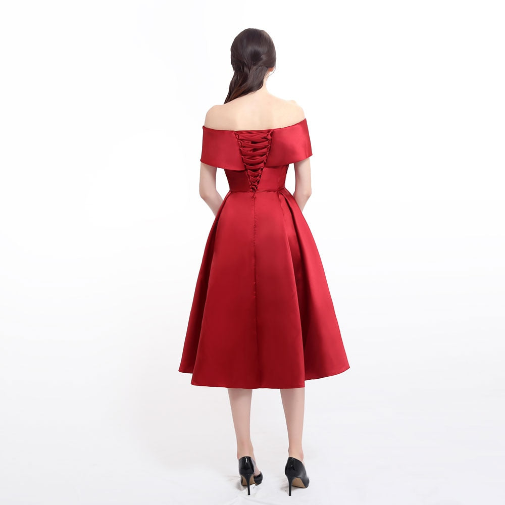 WW | Satin Plissierte Kleid