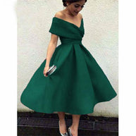 WW | Satin Plissierte Kleid