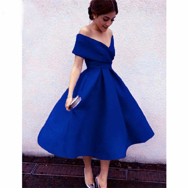 WW | Satin Plissierte Kleid